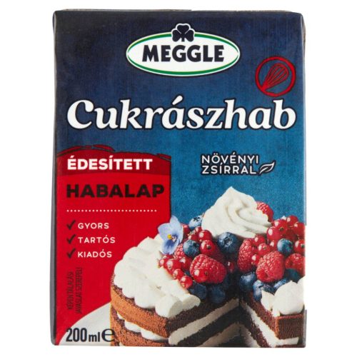 Meggle Cukrászhab alap 200ml UHT