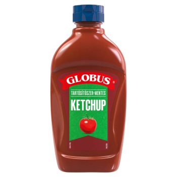Globus Ketchup flakonos  477g Csemege