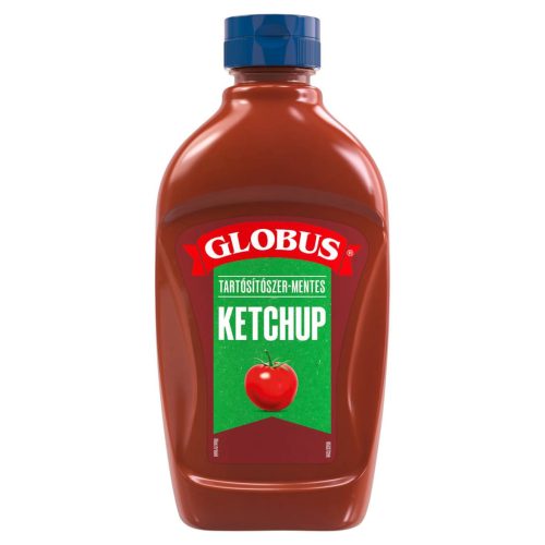 Globus Ketchup flakonos  477g Csemege
