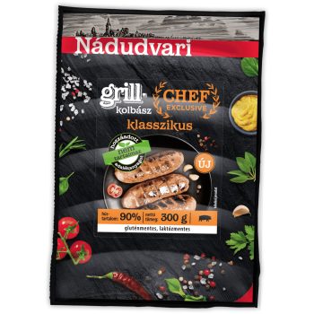 Nádudvar Grillkolbász 300g Klasszikus