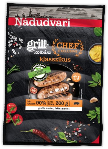 Nádudvar Grillkolbász 300g Klasszikus
