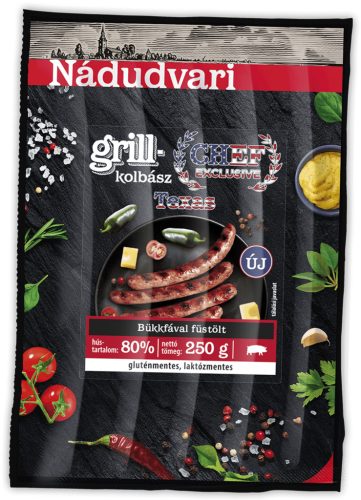Nádudvar Grillkolbász 250g Texas