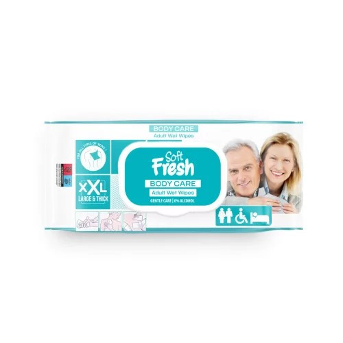Fresh Nedves törlőkendő 50 db XXL 