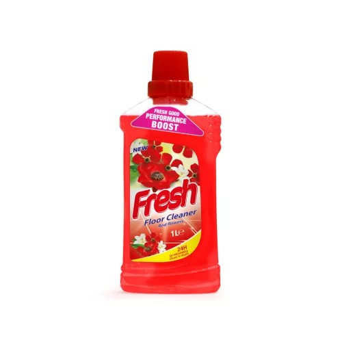 FRESH padlótisztító 1L Piros Virágok