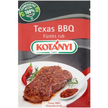 Kotányi fűszerkeverék Texas BBQ füstös 22g