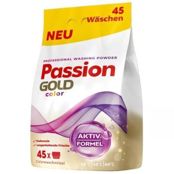 Passion Gold Mosópor 2,7 kg Színes ruhák