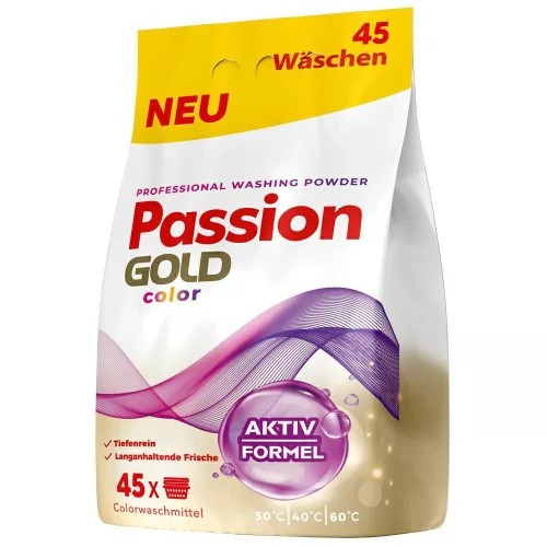 Passion Gold Mosópor 2,7 kg Színes ruhák