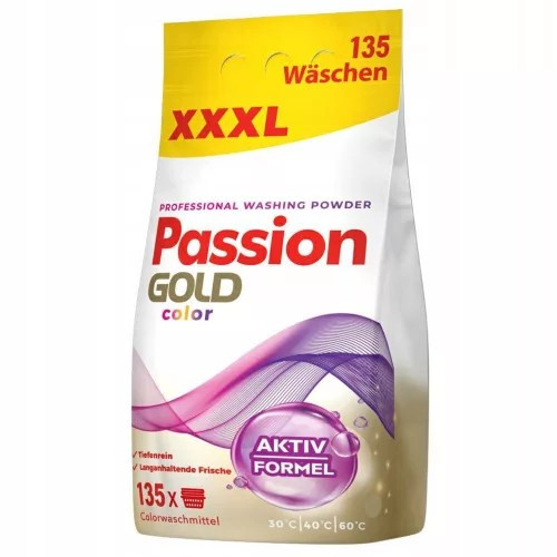 Passion Gold Mosópor 8,1 kg Színes ruhák
