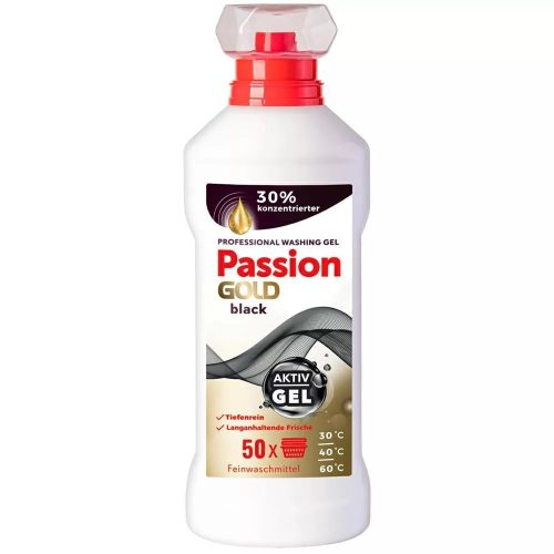 Passion Gold Mosógél 2L Fekete ruhákhoz