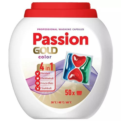 Passion Gold mosókapszula 50db Színes ruhákhoz