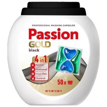 Passion Gold mosókapszula 50db Fekete ruhákhoz