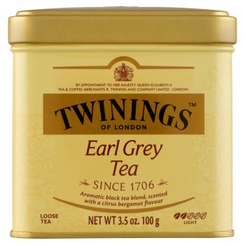 Twinings Earl Grey fémdoboz tea 100g