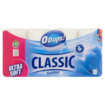 Ooops! Toalettpapír 3rtg 8 tekercs Sensitive