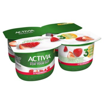Danone Activia 4*120g Eper