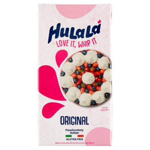 Hulalá cukrászati habalapanyag 500ml növényi zsír.