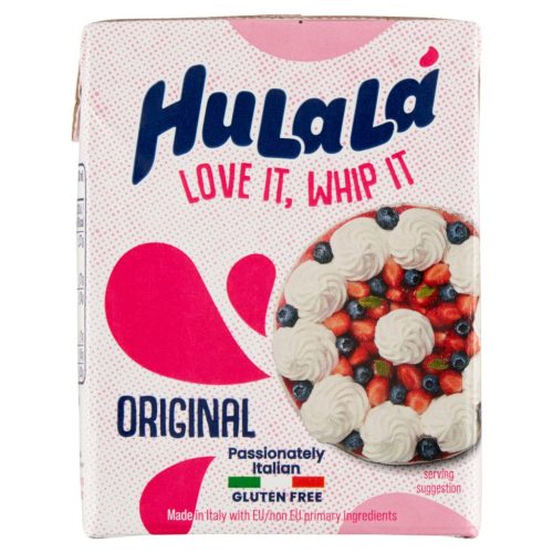 Hulalá cukrászati habalapanyag 200ml növényi zsír.