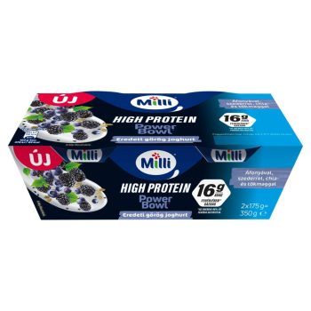 Milli PB Görög joghurt 2*175g áfonyás