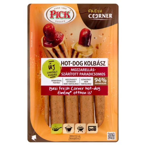 Pick Fresh Corner kolbász 300g Mozzarella-Par.