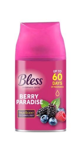 BLESS légfrissítő spray utántöltő 250ml Berry Paradise