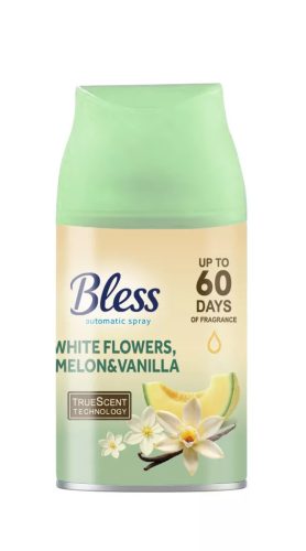 BLESS légfrissítő spray utántöltő 250ml Melon&Vanilla