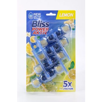   BLISS WC-illatosító-tisztító golyók 4*50g VízfestőCitrom
