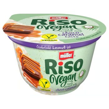 Müller Riso Vegan rizsdesszert 160g Csoki-karamell