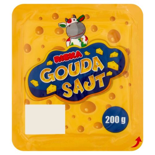 Riska Gouda Sajt 200g darabolt